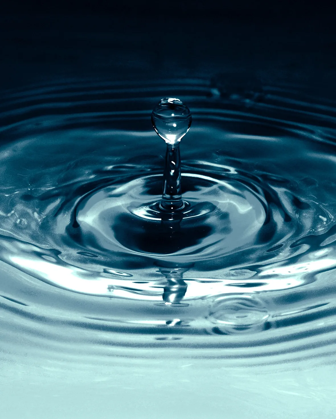 Wassertropfen als Symbol für die Nano-Versiegelung