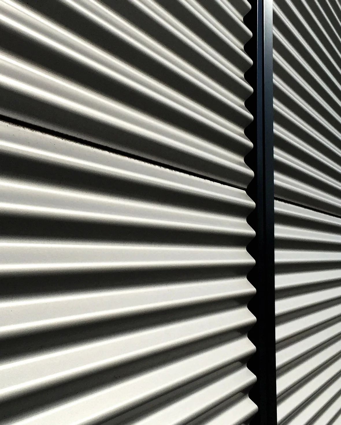 Metallische Wandpaneele